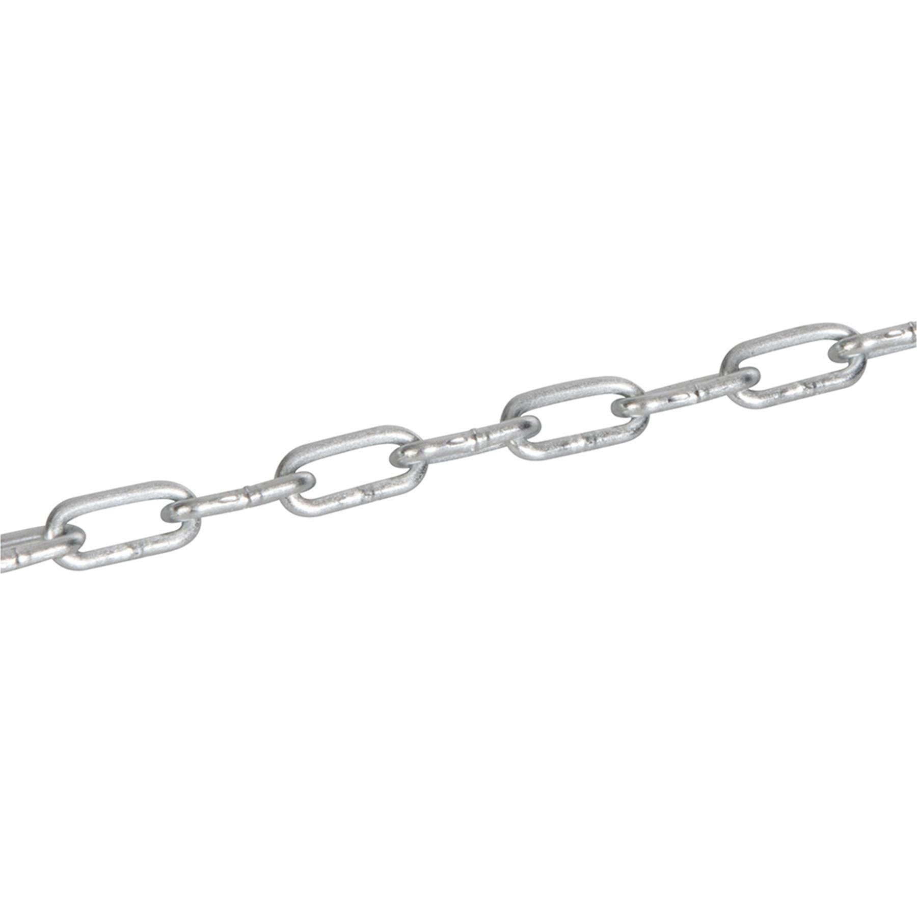 Electro Galvanised Chain 2mm X 2.5M Zinc-Plated For Corrosion Resistance