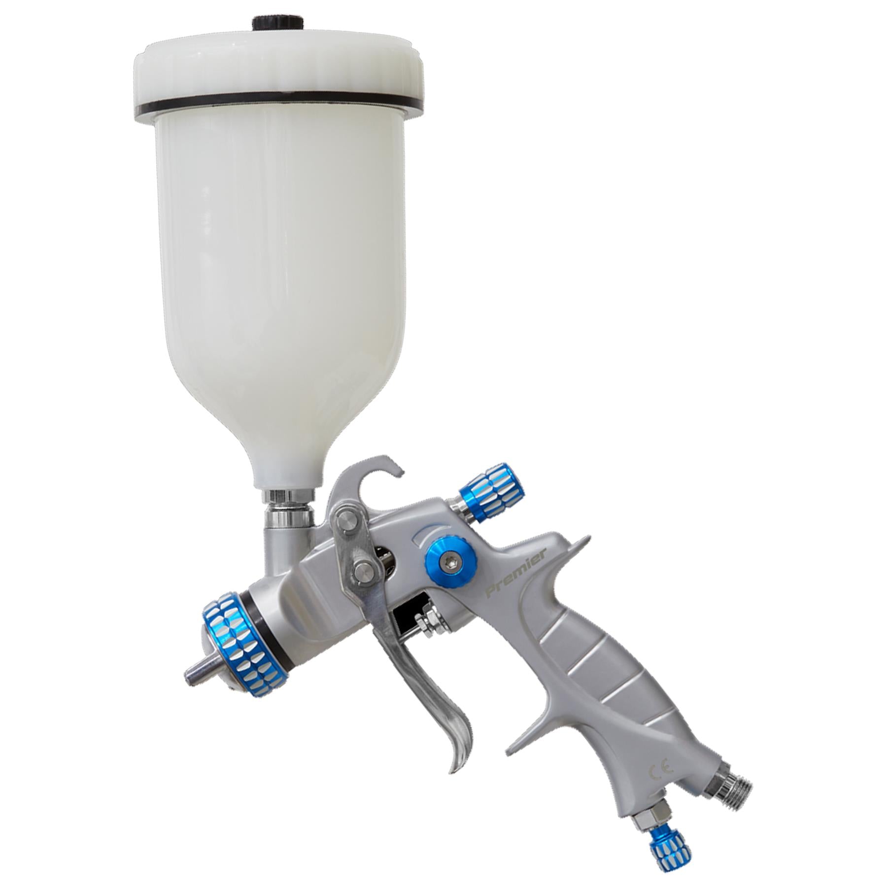 Sealey SP Gravity Feed Spray Gun 1.4mm Set-Up