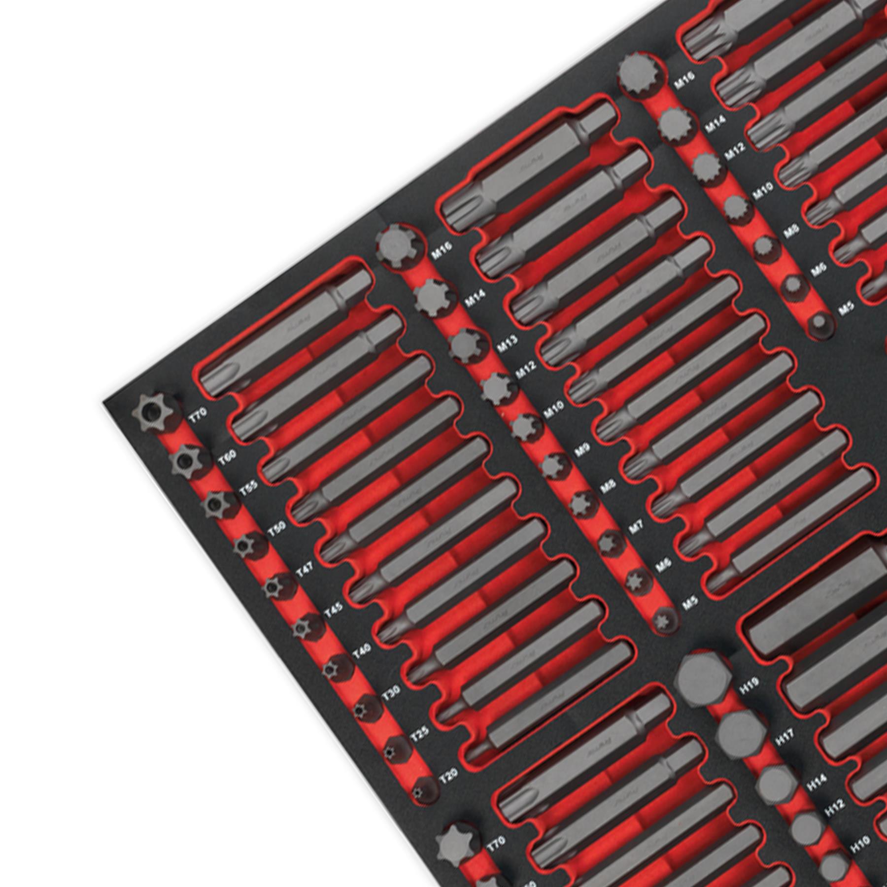 Sealey Tool Tray with Specialised Bits & Sockets 177pc