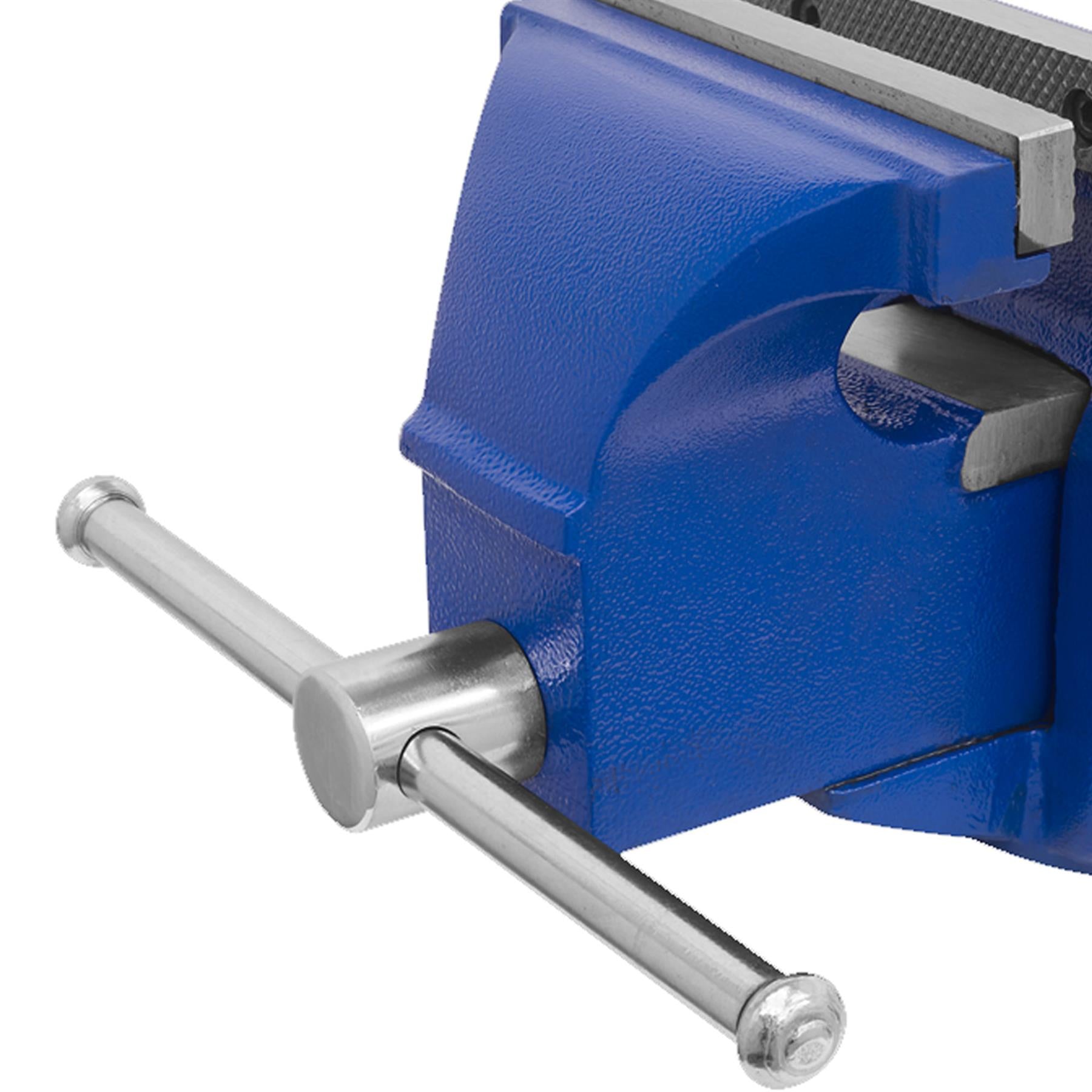 Sealey CV200E Vice 200mm Fixed Base Light-Duty Engineering Workshop