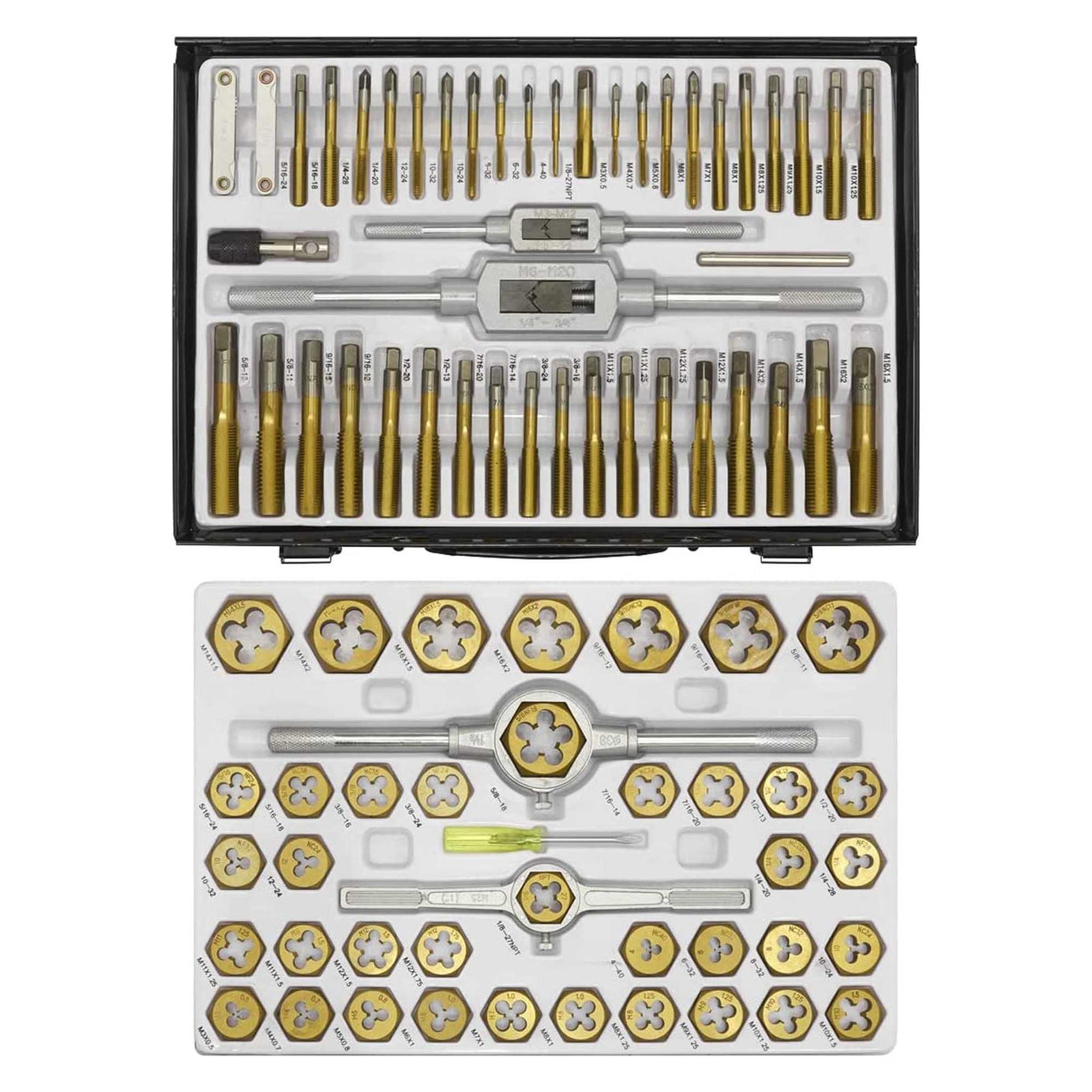 Sealey Tap & Die Set Hexagonal Metric & Imperial 86pc