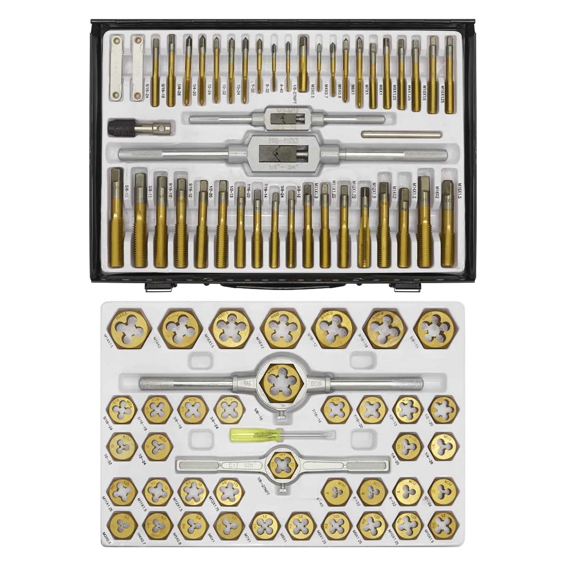 Sealey Tap & Die Set Hexagonal Metric & Imperial 86pc