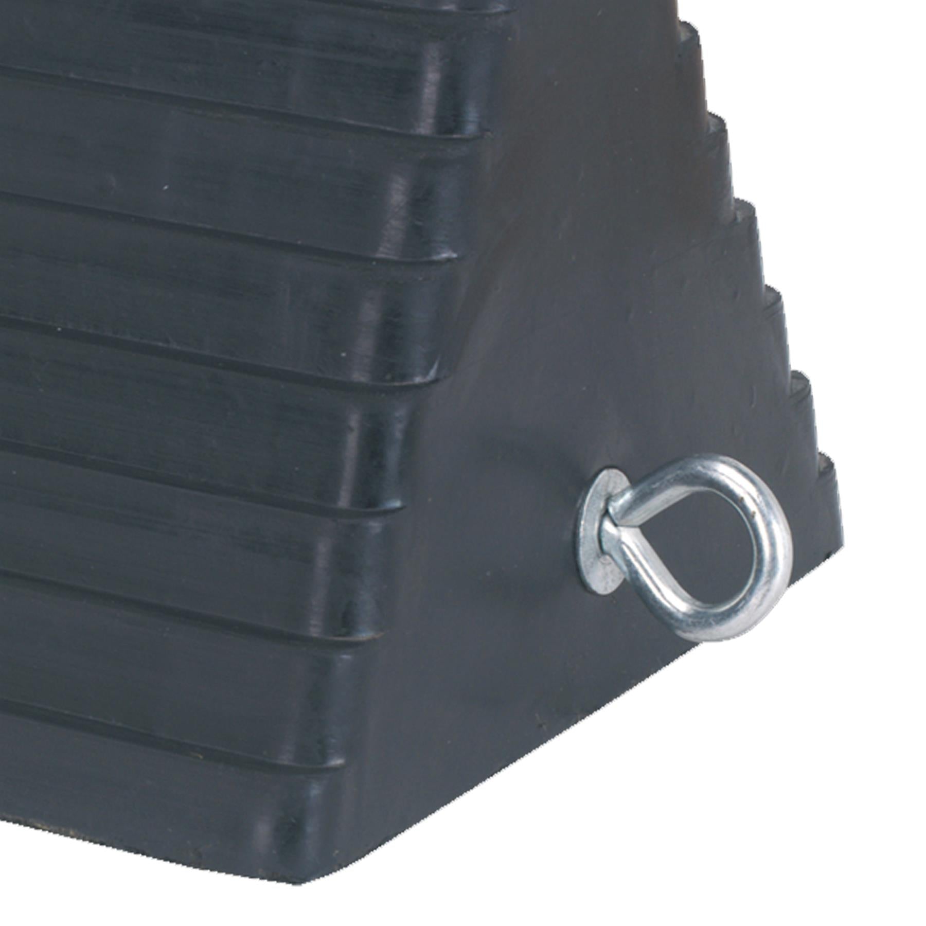 Sealey Rubber Wheel Chock 3.8kg - Single