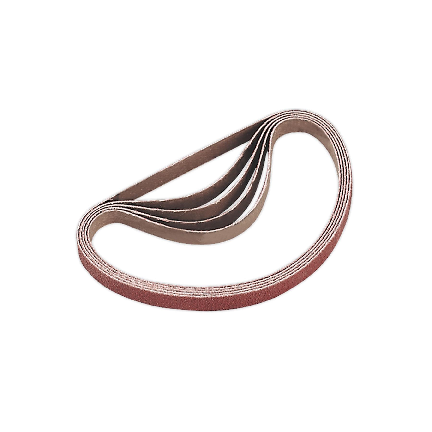 Sealey Sanding Belt 10 x 330mm 40Grit Pack of 5
