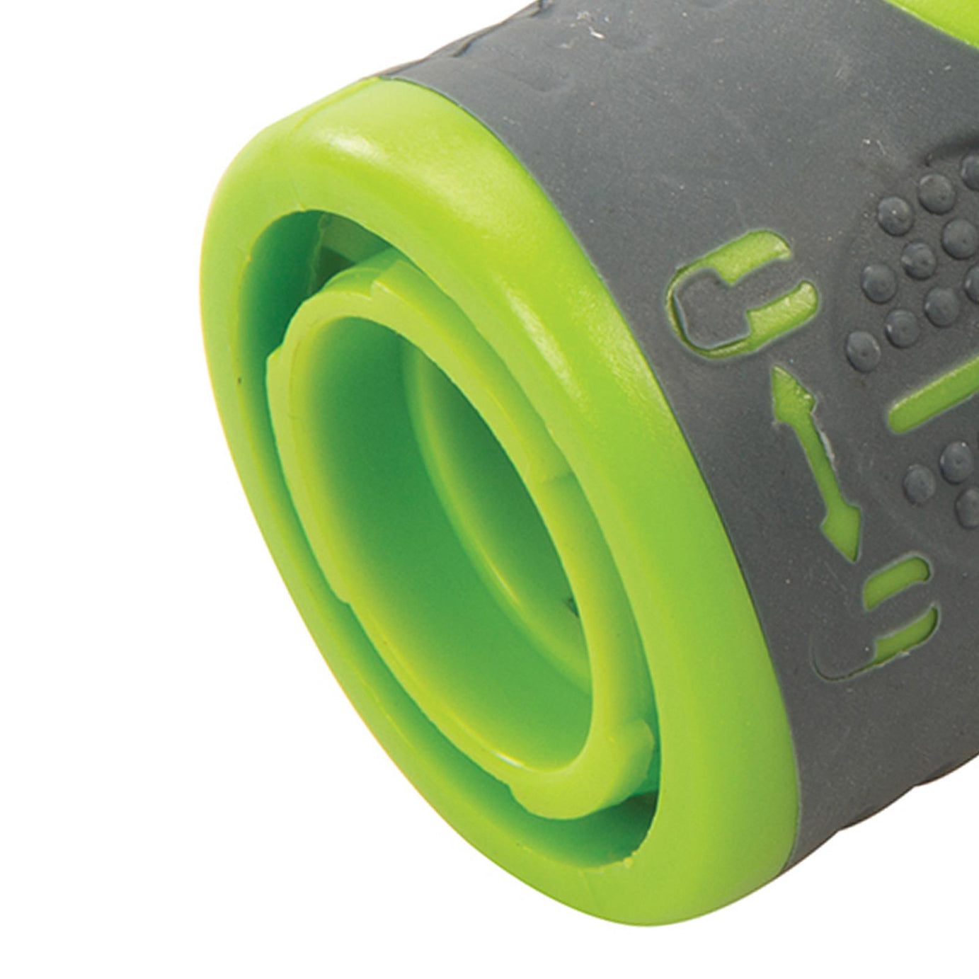 Female Soft-Grip Water Stop Hose Quick Connector - 1/2" High Quality Abs Plastic