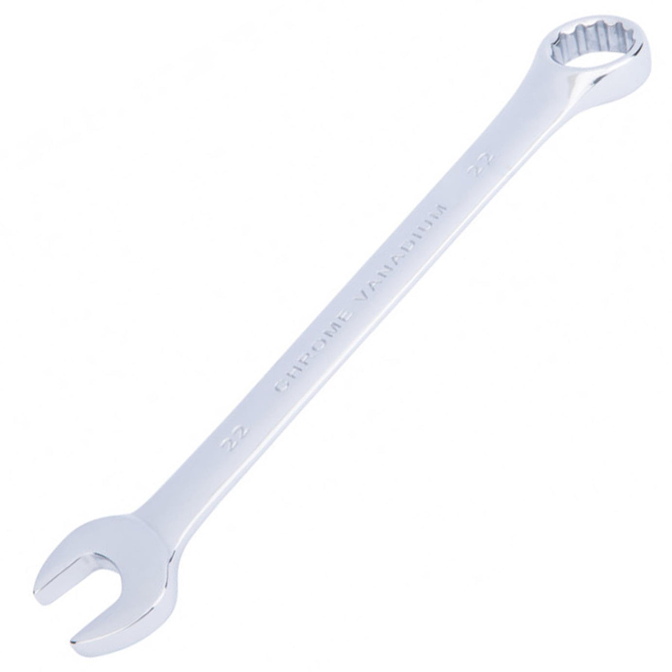 BlueSpot 22mm Fully Polished Chrome Vanadium Spanner Open Ended Head Spanner