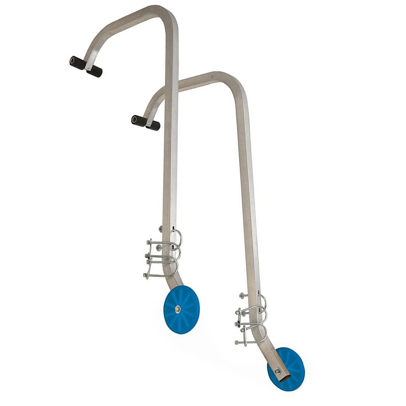 Pair of Roof Hook Kit For Extension Ladders With Wheels & Fixings 1015mm