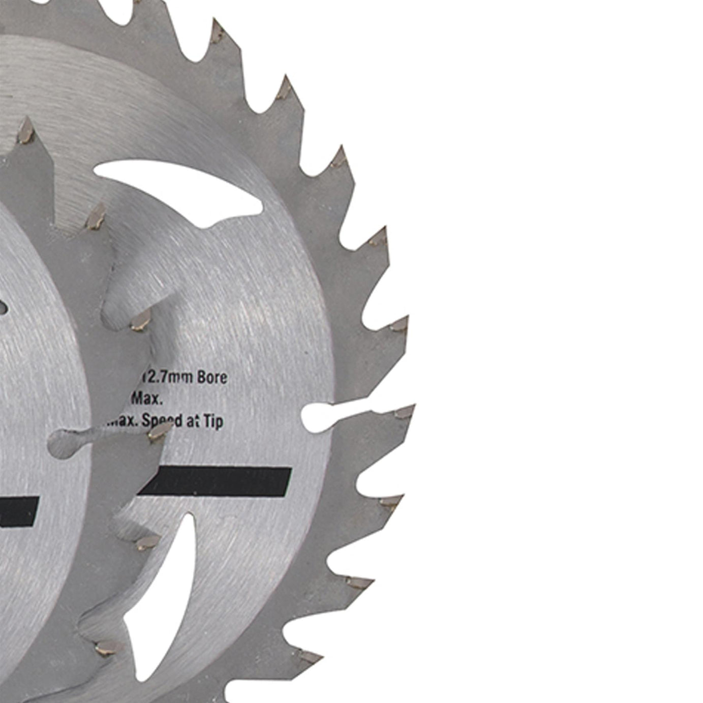 3 Piece TCT Circular Saw Blade Set 16,24, 30T  135 x 12.7 - 10mm Ring