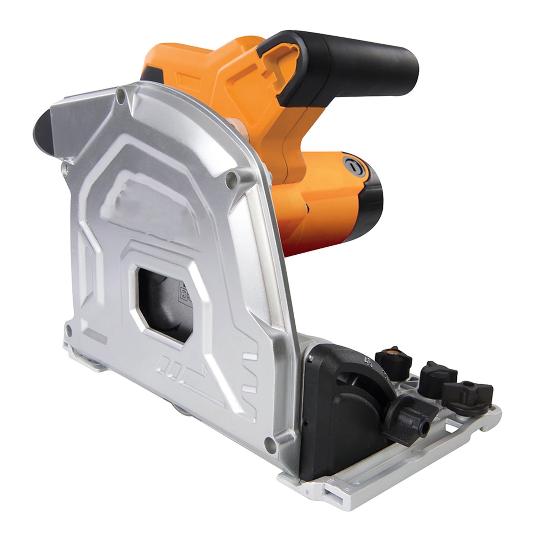Powerful 1400W Track Saw Kit Includes 185mm Blade, Track Pack And Connectors.