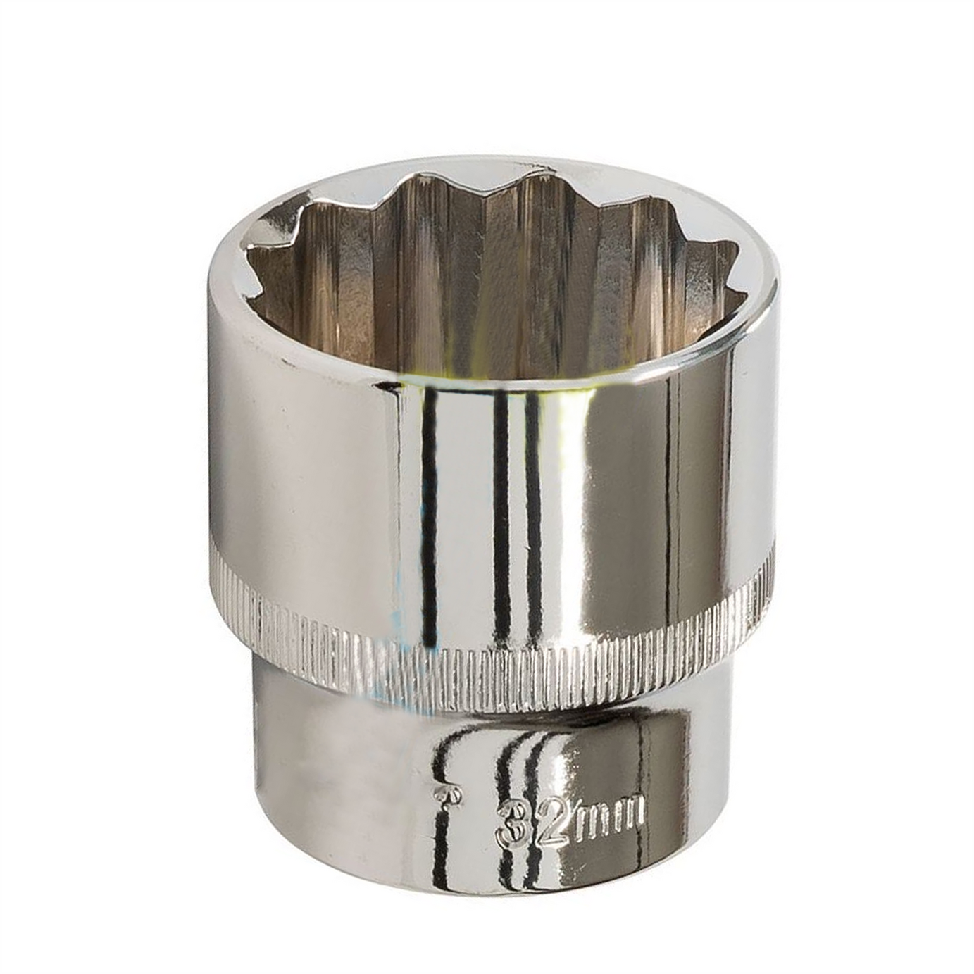 Socket 1/2" Drive 12pt Metric 12 Point Bi Hex Corrosion Resistant Socket 32mm