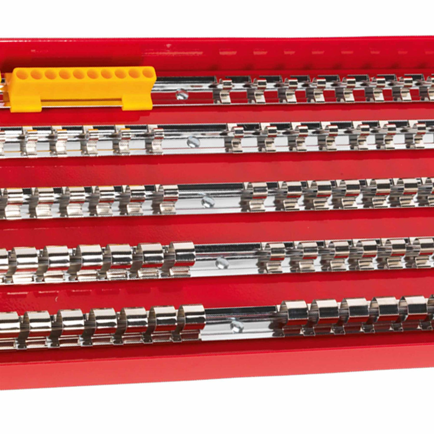 Socket Rail Tray 1/4", 3/8" & 1/2"Sq Drive. AK272. Sealey