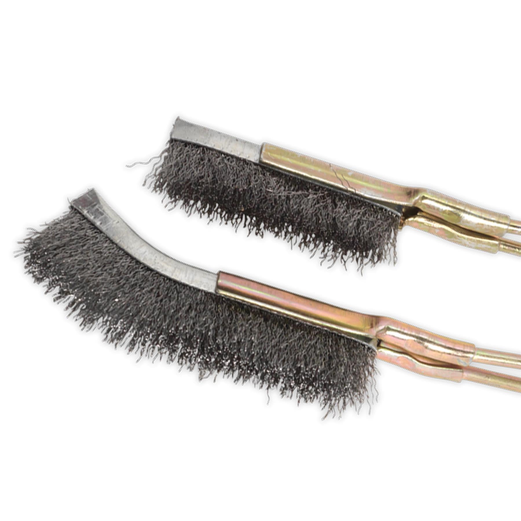 Sealey Wire Brush Set 2pc