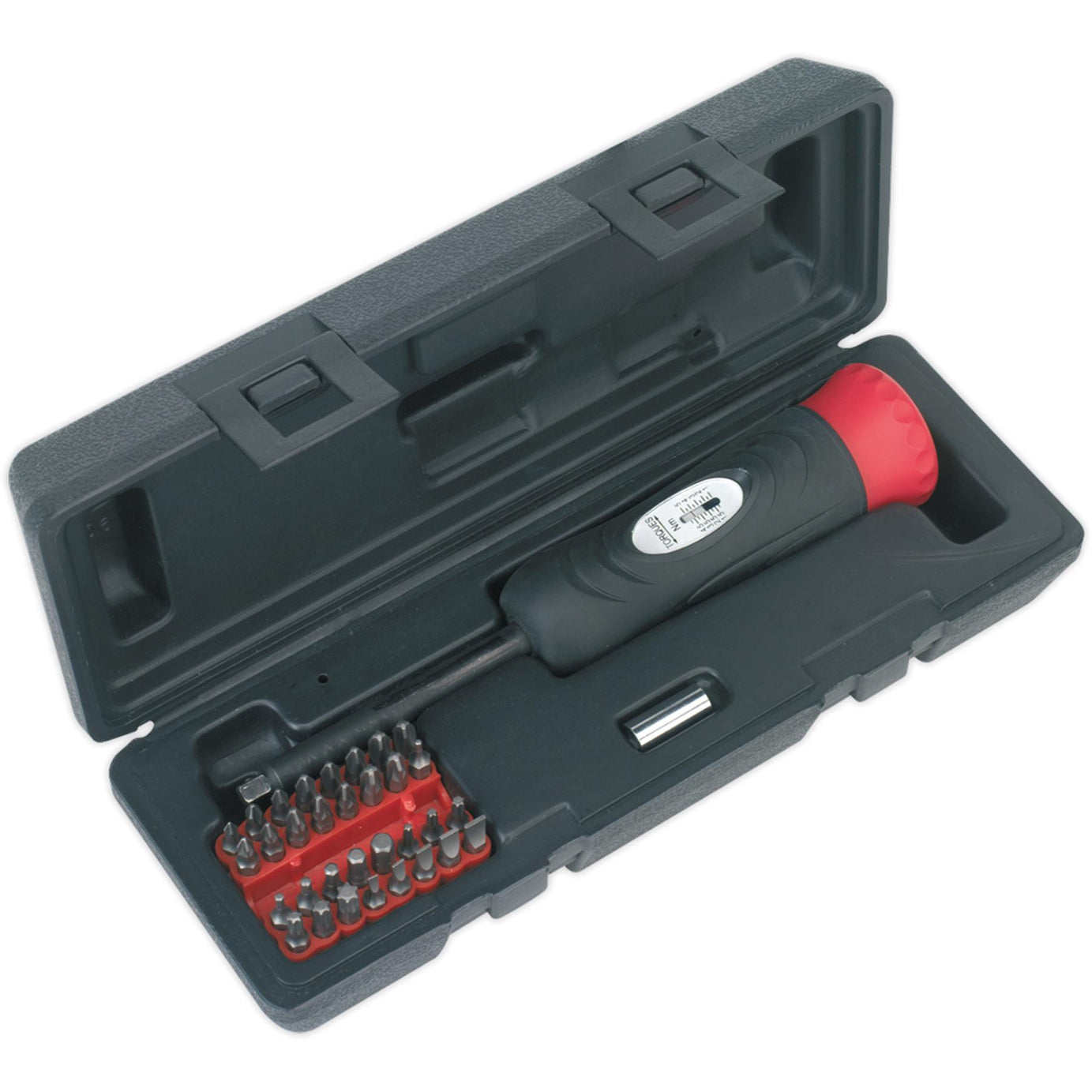 Sealey Torque Screwdriver Set 34pc 2-10Nm 1/4"Sq Drive