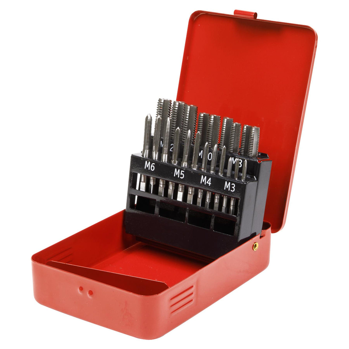 Sealey 21 Piece Tap Set Metric M3-M12 Taper Plug Bottom Taps Thread Repair