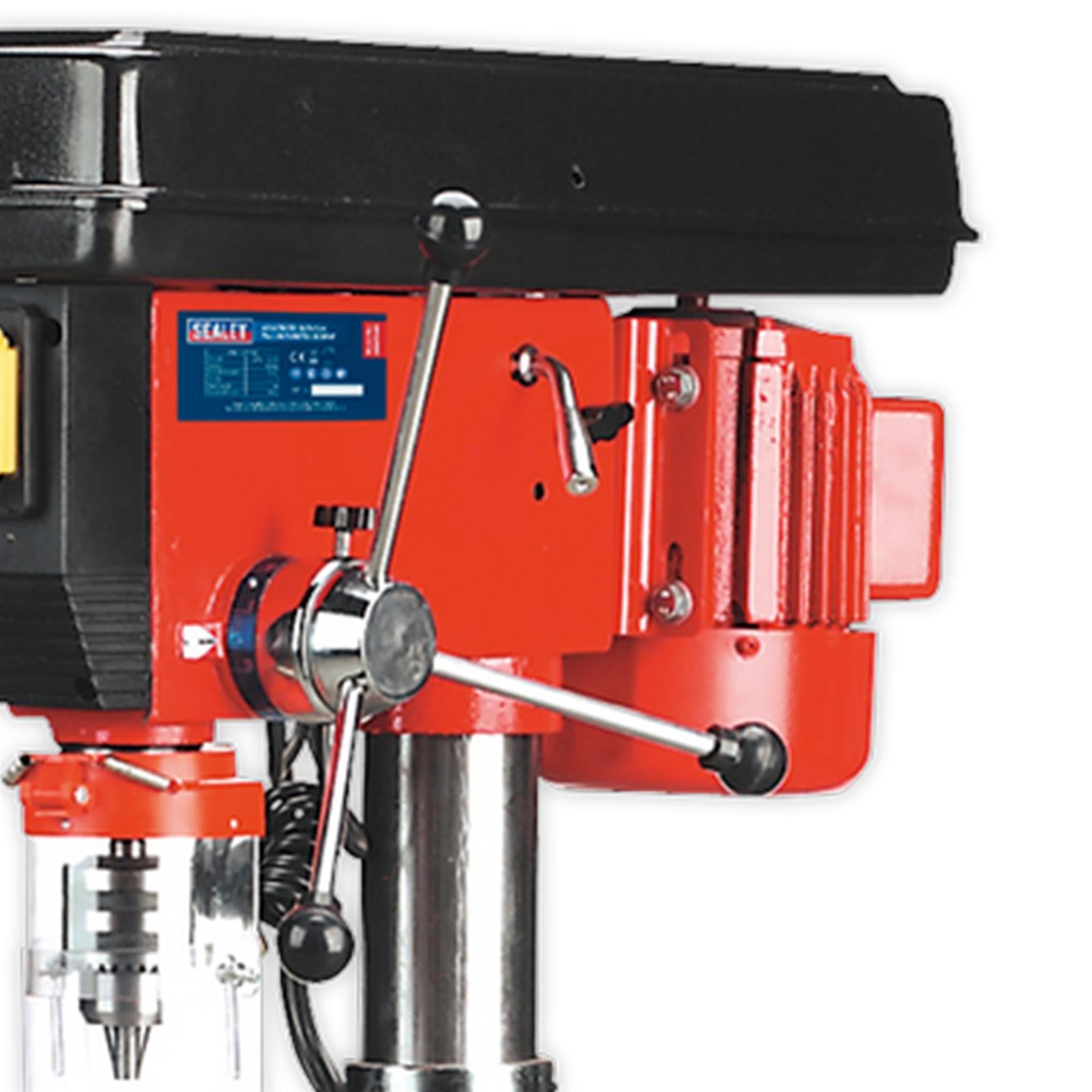 Sealey Pillar Drill Bench 16-Speed 1070mm Height 650W/230V