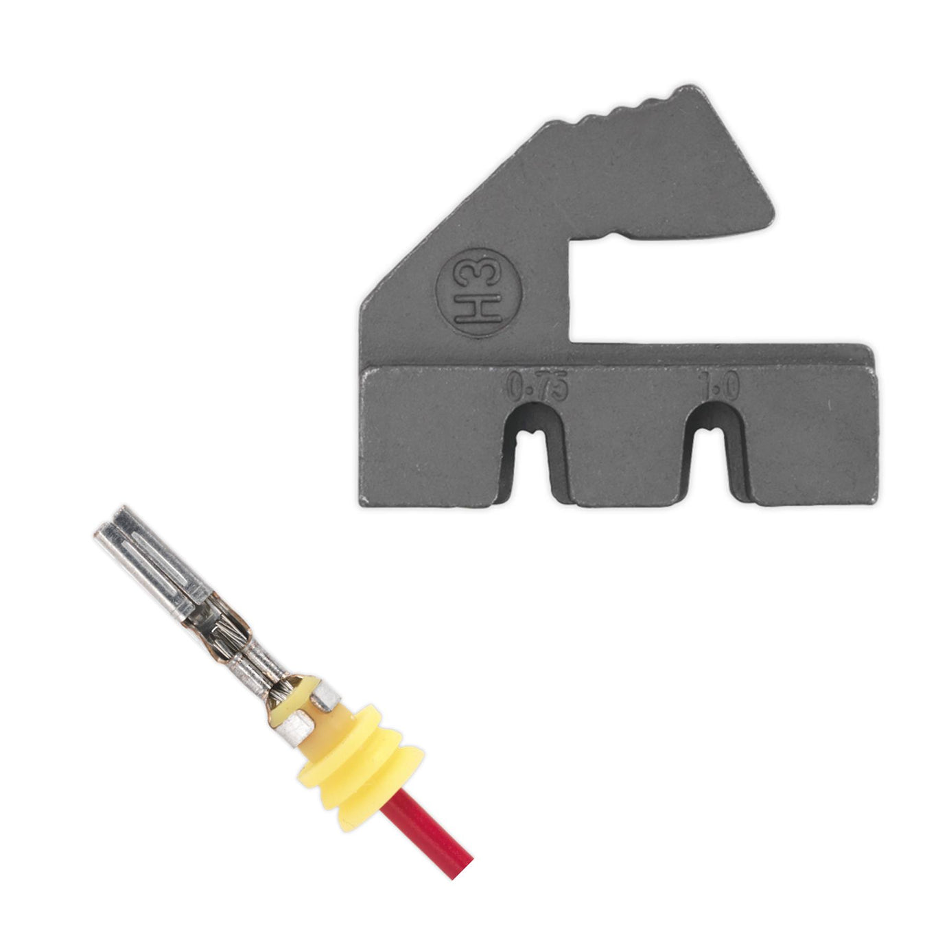 Sealey Superseal Series 1.5 Crimping Jaws  For Model No's AK3857 And AK3858.