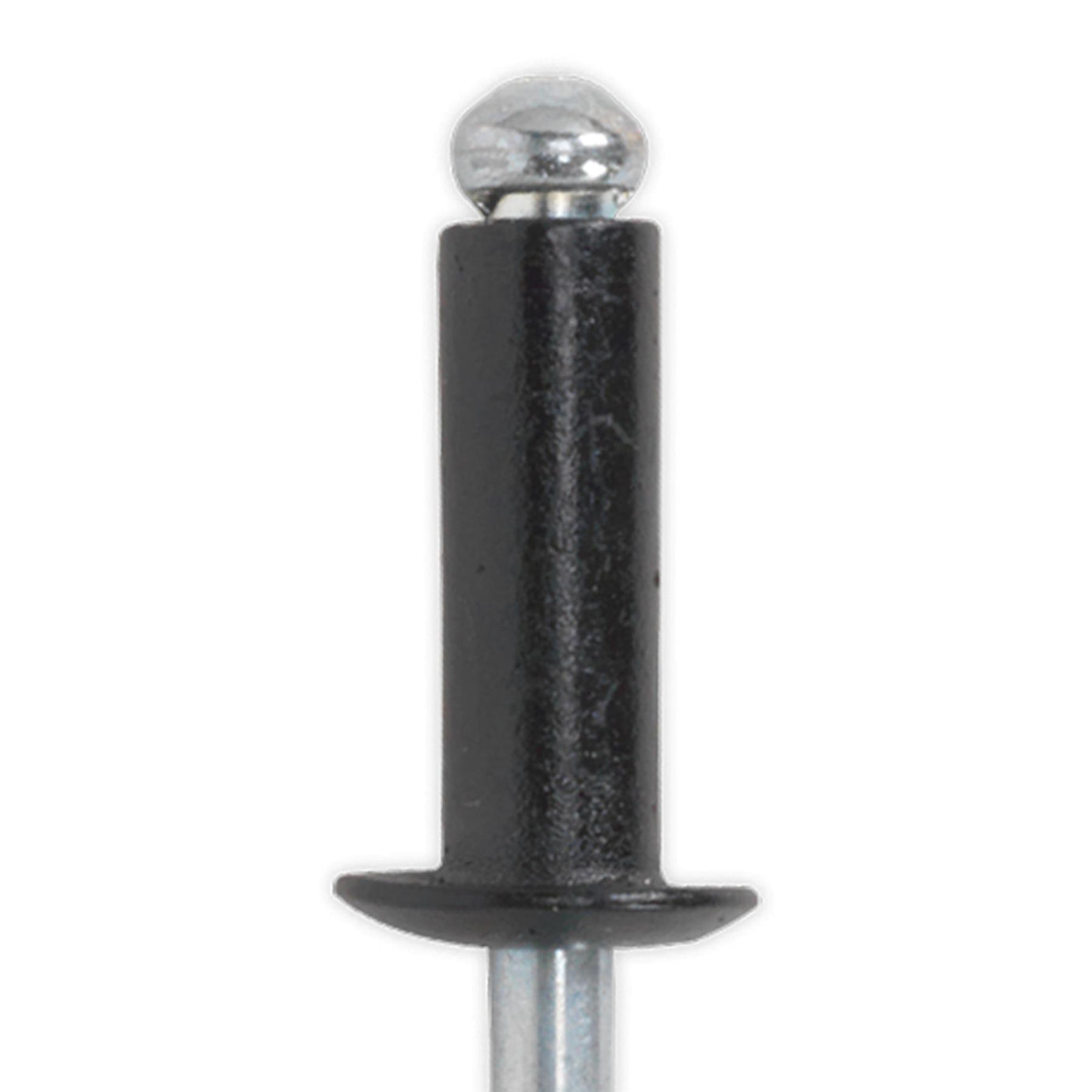 Sealey Aluminium Rivet Black Standard Flange 3.2 x 8mm Pack of 200