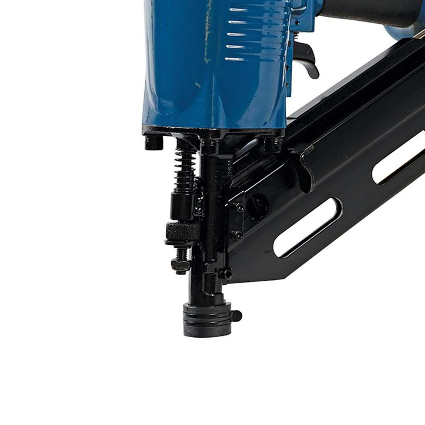 Air Finishing Nailer Nail Gun 90mm 10 - 12 Gauge Nails Framing Fencing Decking