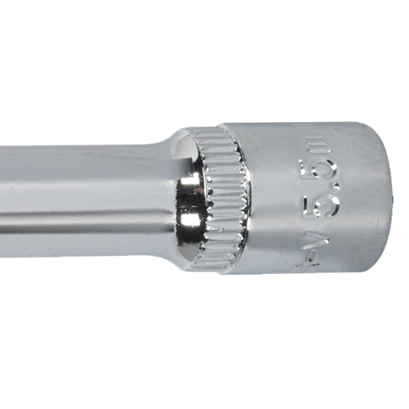 Sealey WallDrive Socket 5.5mm Deep 1/4"Sq Drive Fully Polished