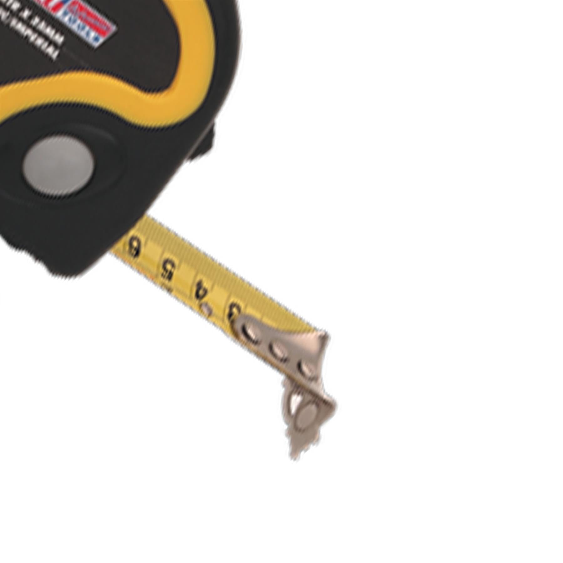 Sealey Rubber Tape Measure 7.5m(25ft) x 25mm Metric/Imperial