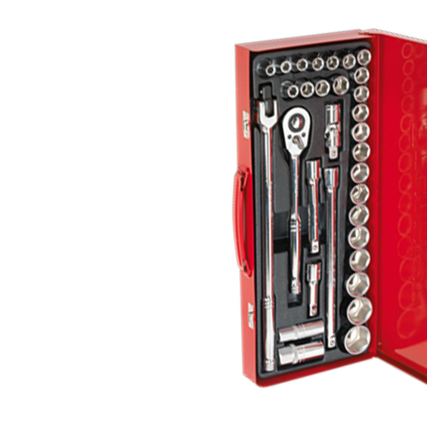 Sealey Socket Set 32pc 1/2"Sq Drive 6pt WallDrive - Metric/Imperial