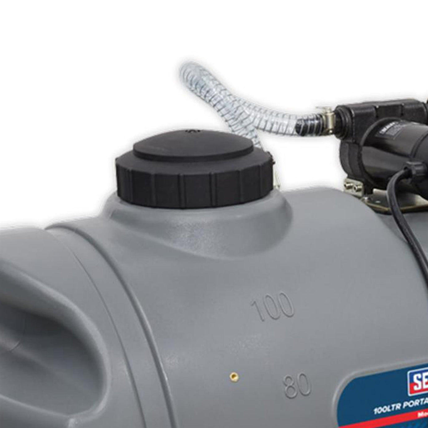 Sealey Portable Diesel Tank 100L 12V electric pump D100T