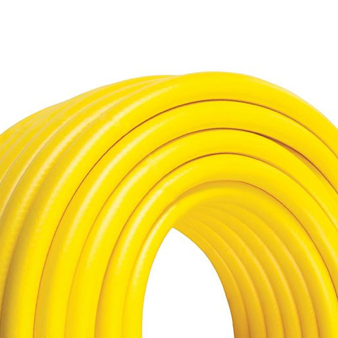 Reinforced Yellow Braided Flexible PVC Hose Pipe 30m for Water Air Oil Gases