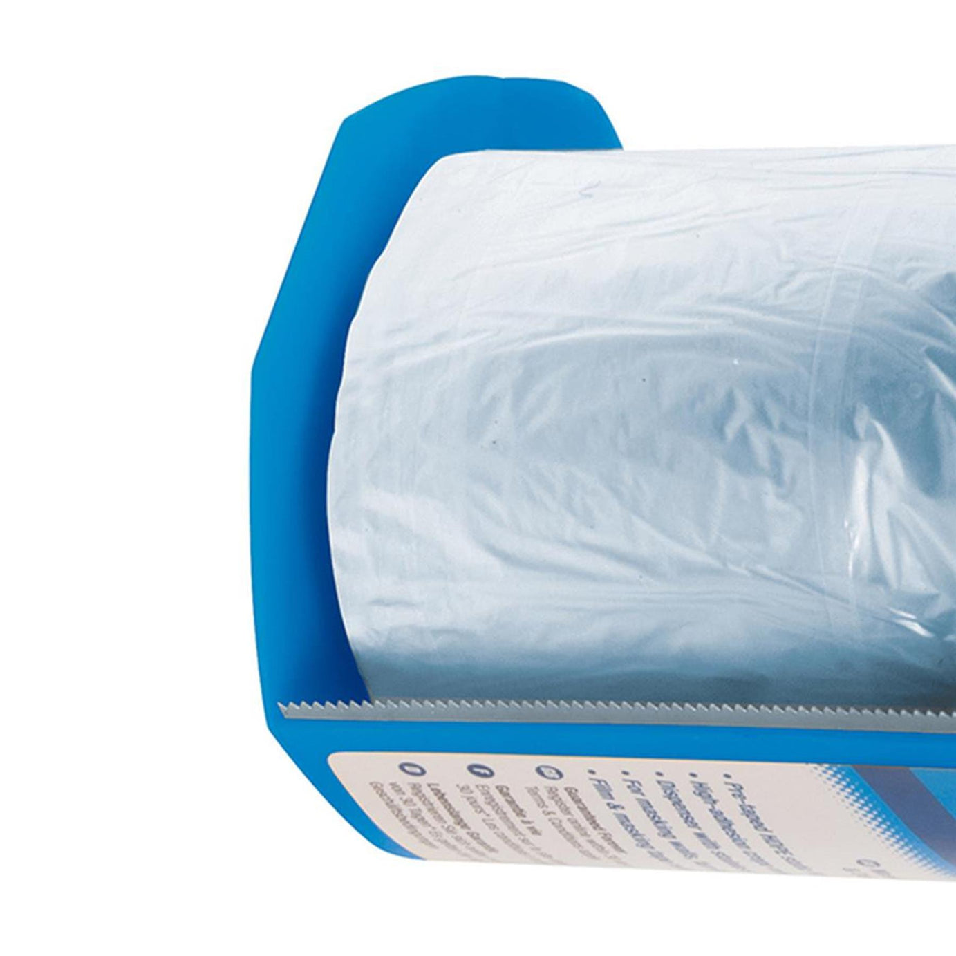 Masking And Shield Tape & Dispenser 550mm x 33m Polythene Dust Sheet Film - 10pk