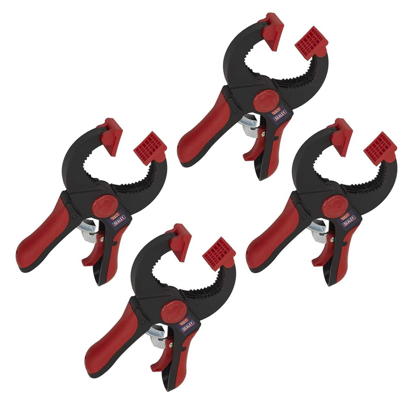 Sealey Ratchet Clamp 45mm 4pc Set