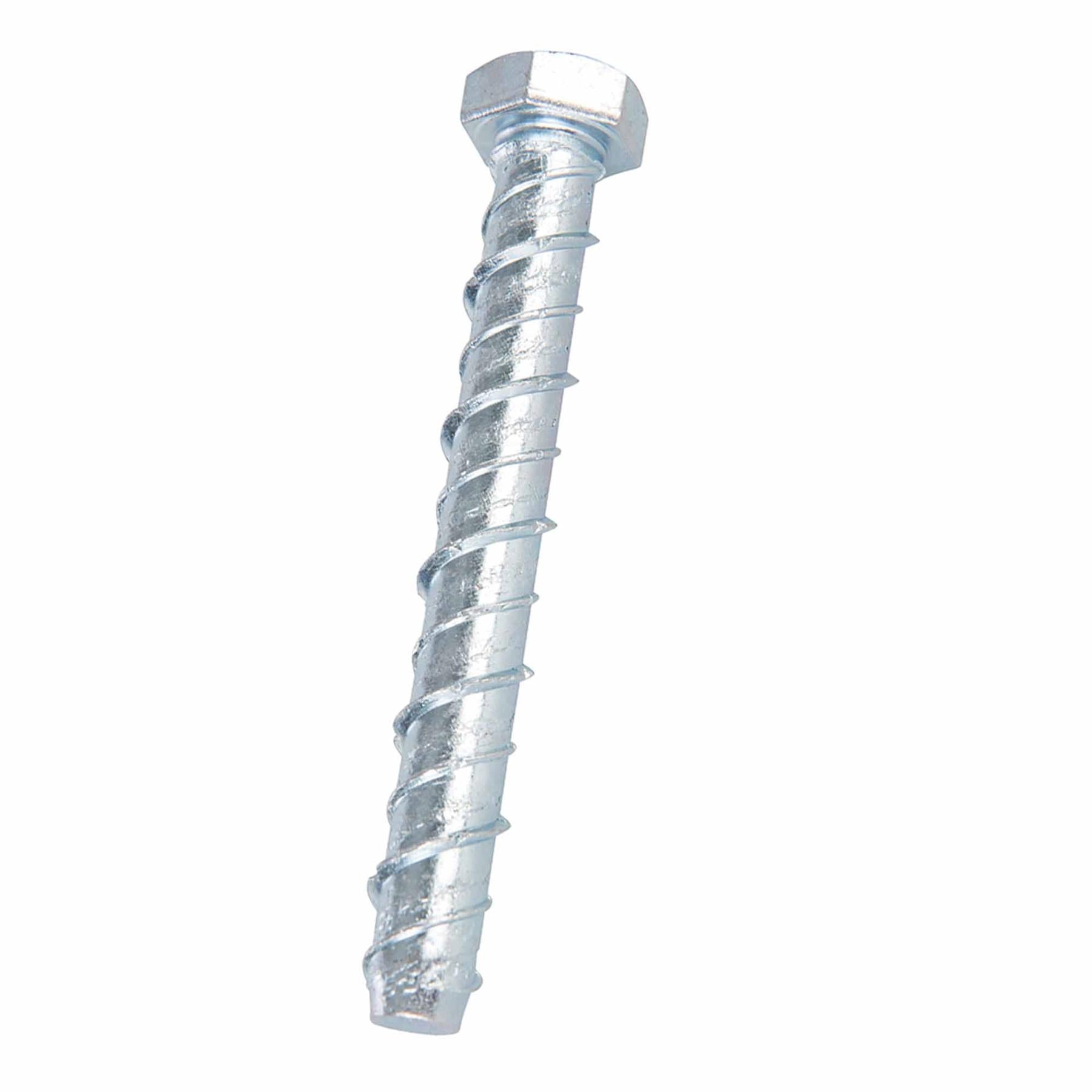 M12x100mm Concrete Masonry Bolts Hexagon Multi Fix Screwbolt Block Brick 10Pk