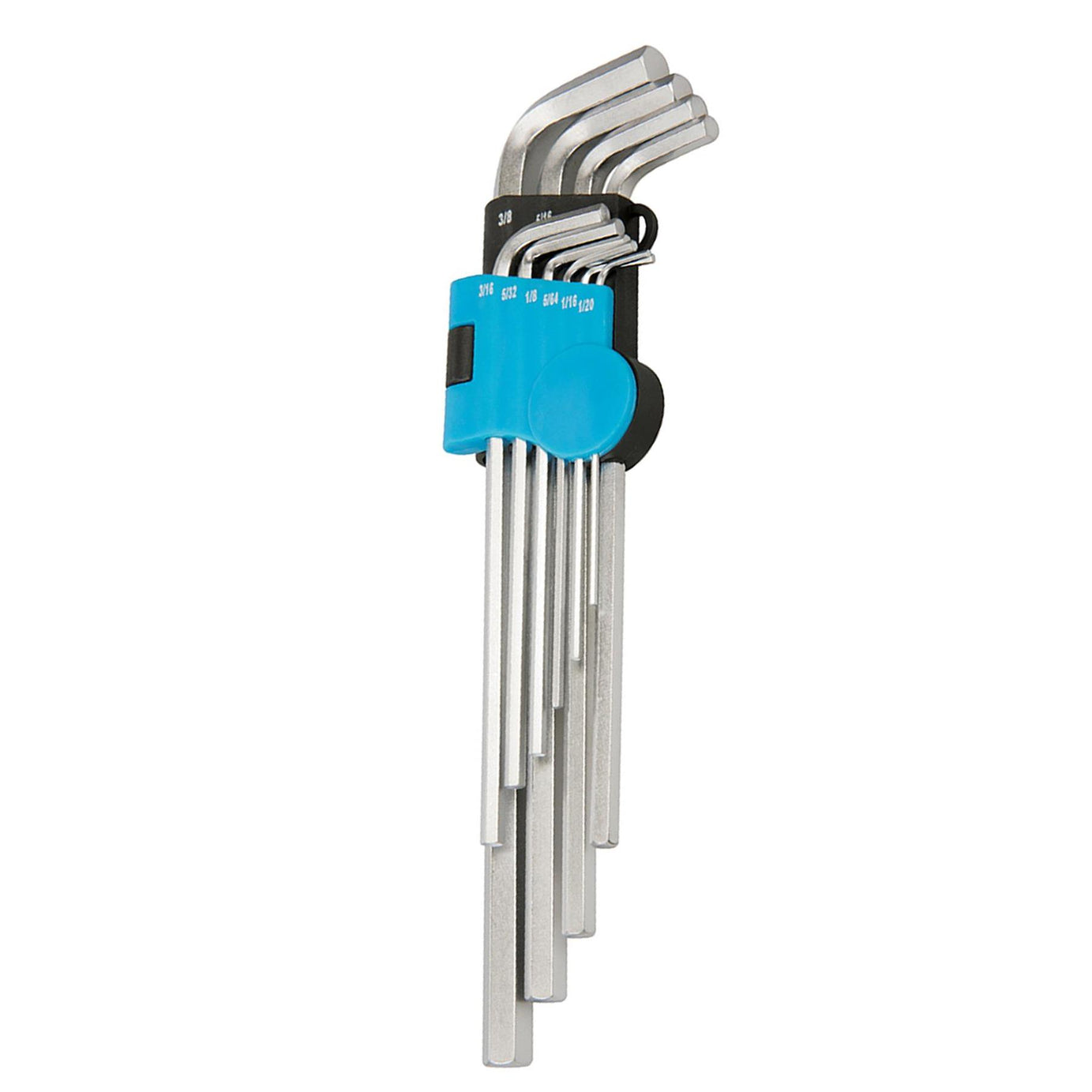1/16" - 3/8" Expert Hex Key Imperial Set 10pce Hardened Vanadium Steel