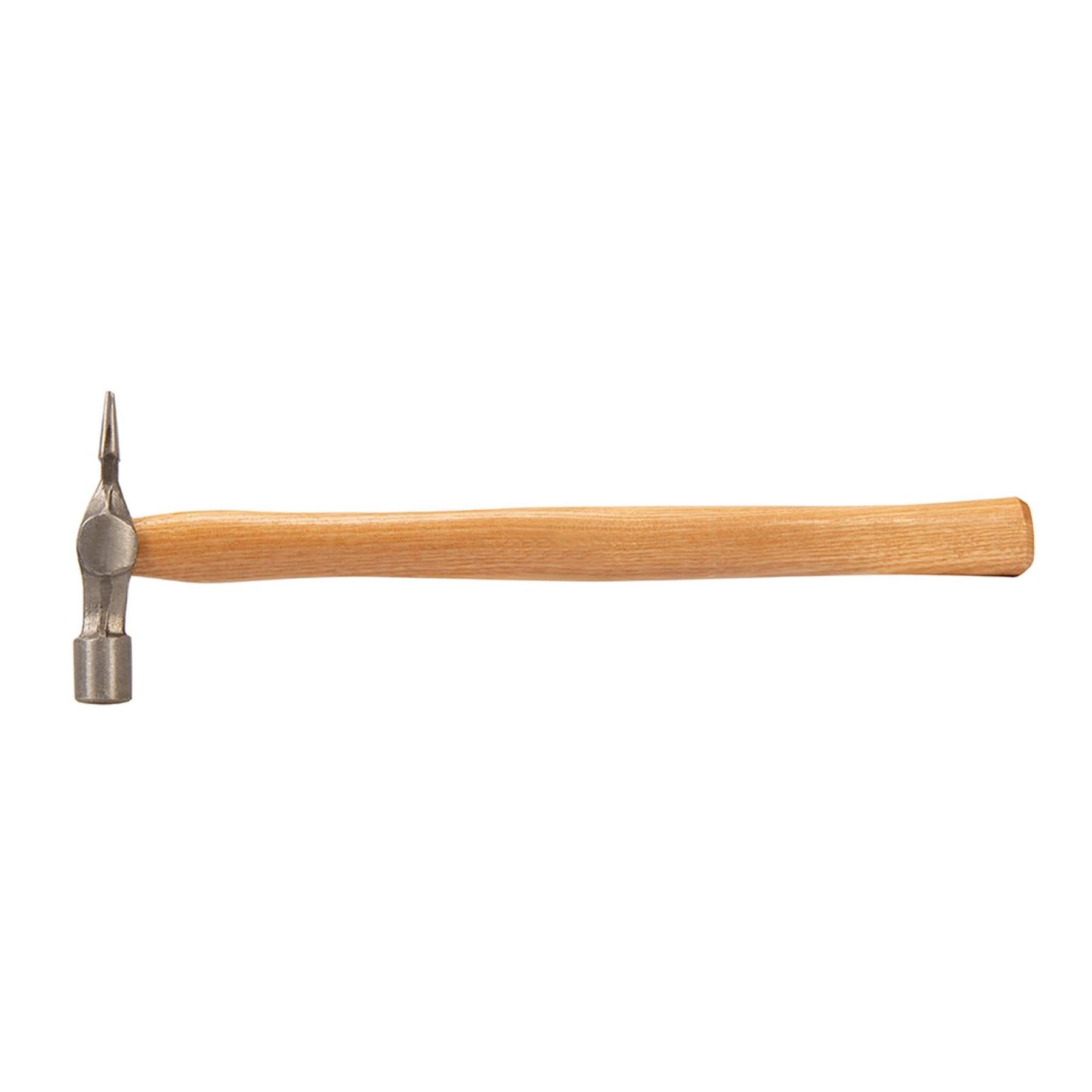 Hardwood Cross Pein Pin Hammer - 4Oz (113G) Forged Steel Polished Head
