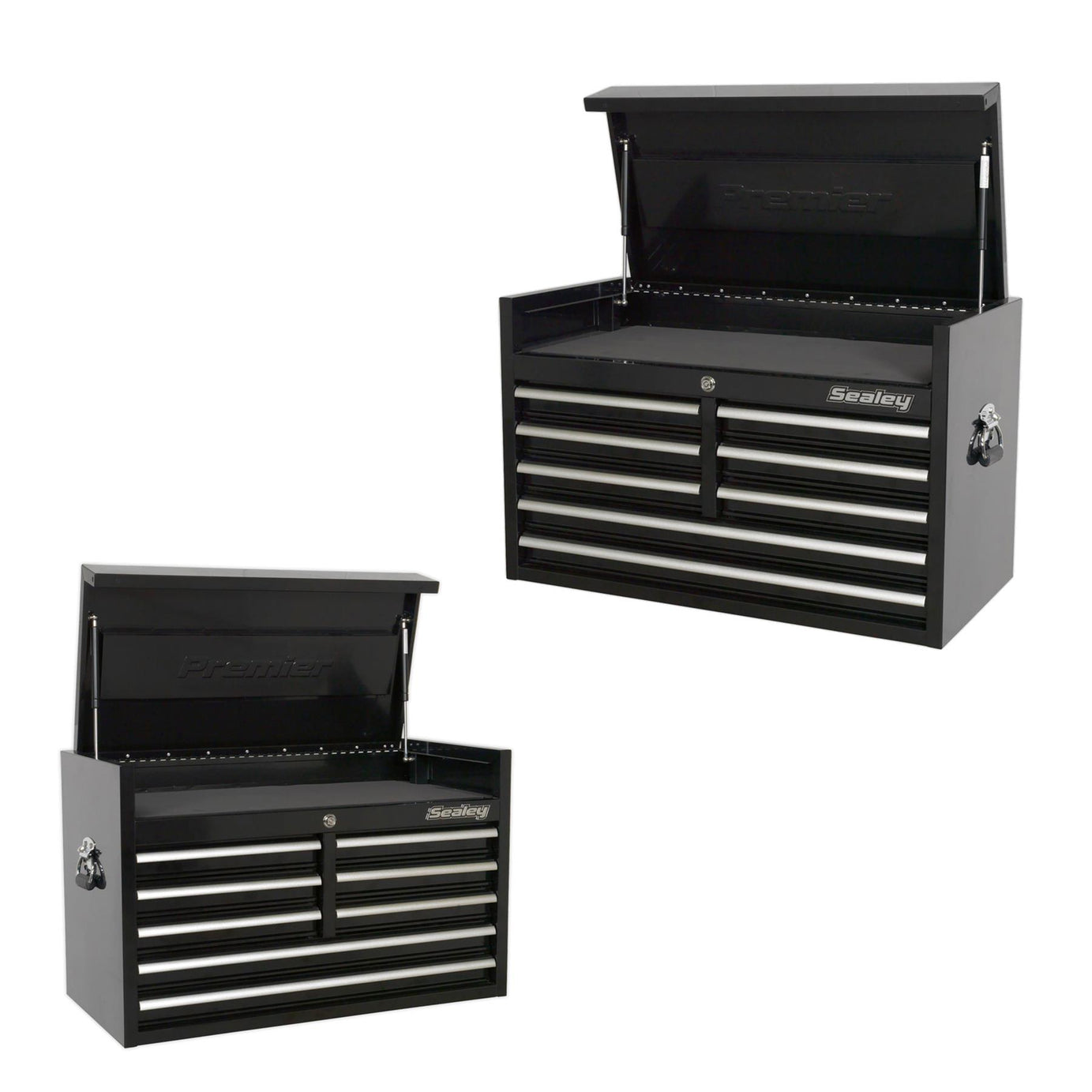 Sealey Topchest 8 Drawer 915mm Heavy-Duty Black