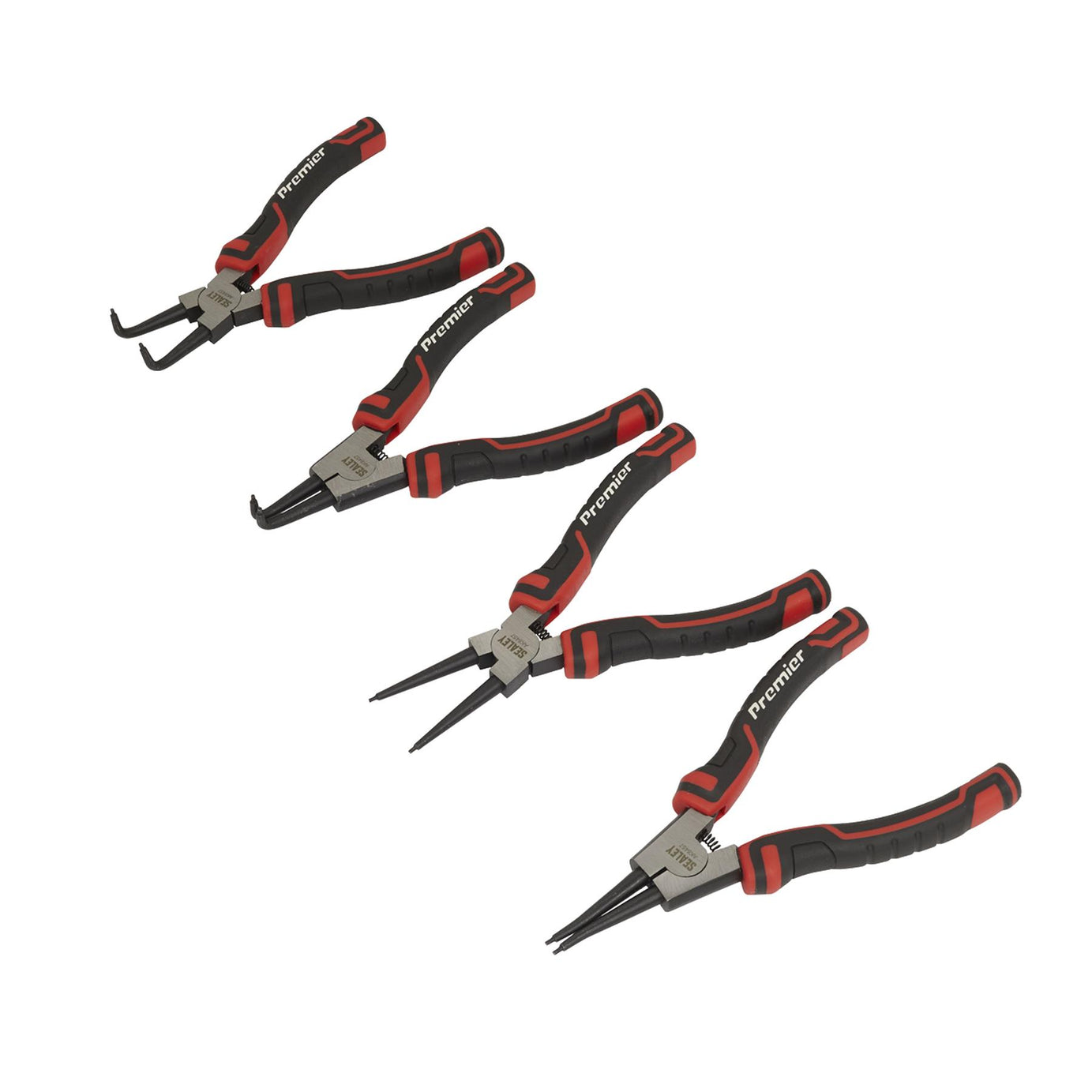 Sealey Circlip Pliers Set 4pc 180mm