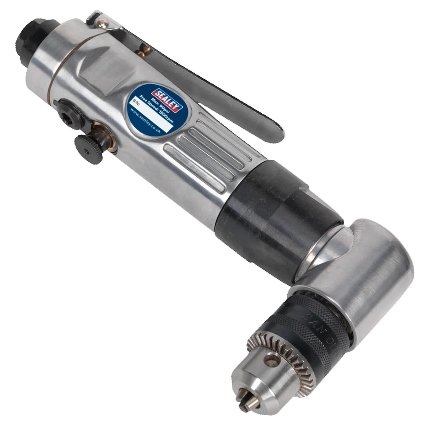 Sealey Air Angle Drill Ø10mm Reversible