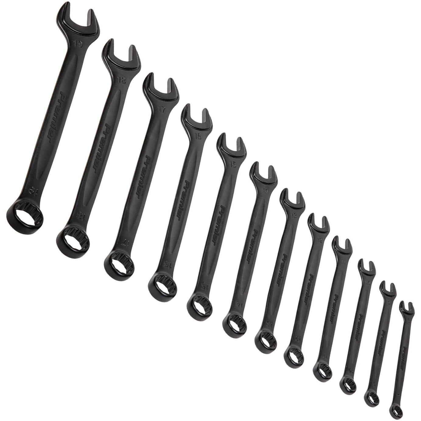 Sealey Combination Spanner Set 12pc Metric - Black Series