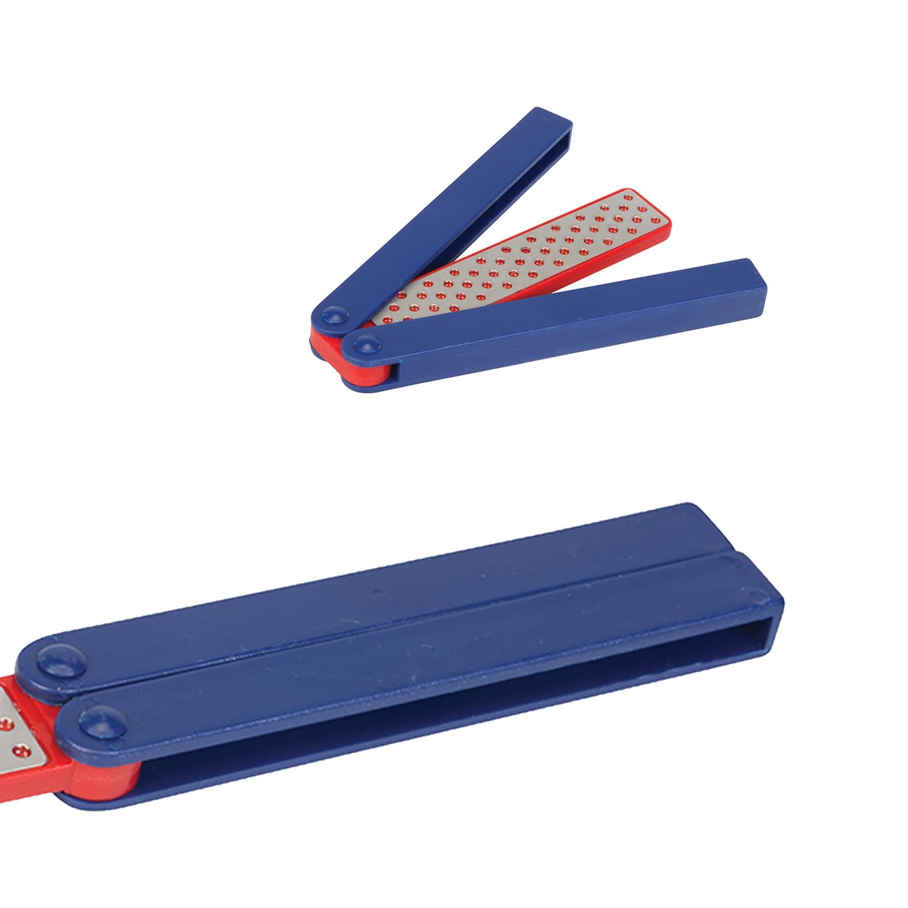 Folding Diamond Sharpeners Hone Double Sided 600/1200 Grit - 125mm X Width 20mm