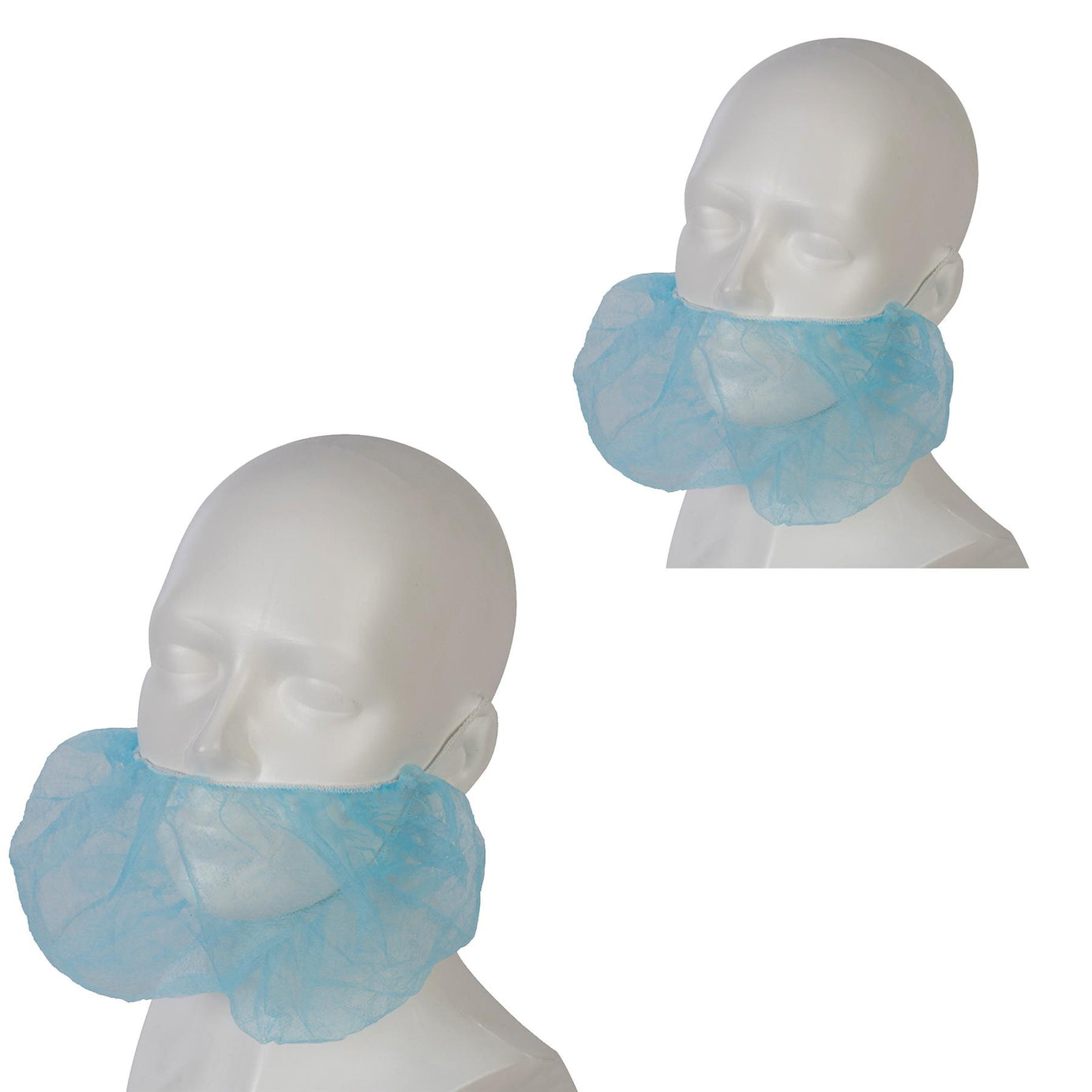 Disposable Safety Beard Net 100pk Disposable One Size Fits All 420mm / 18"