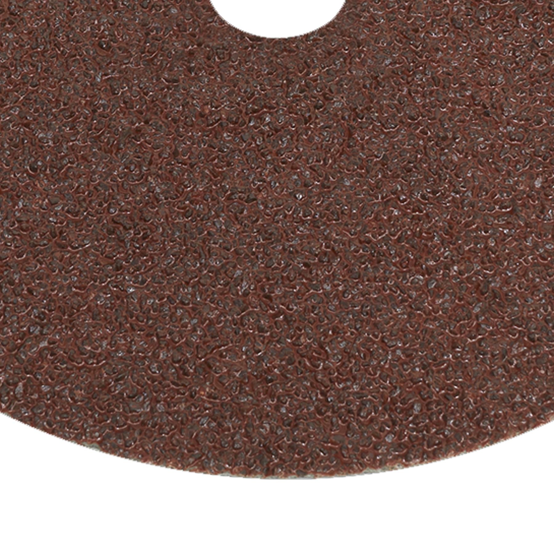 Sealey Fibre Backed Disc �175mm - 24Grit Pack of 25