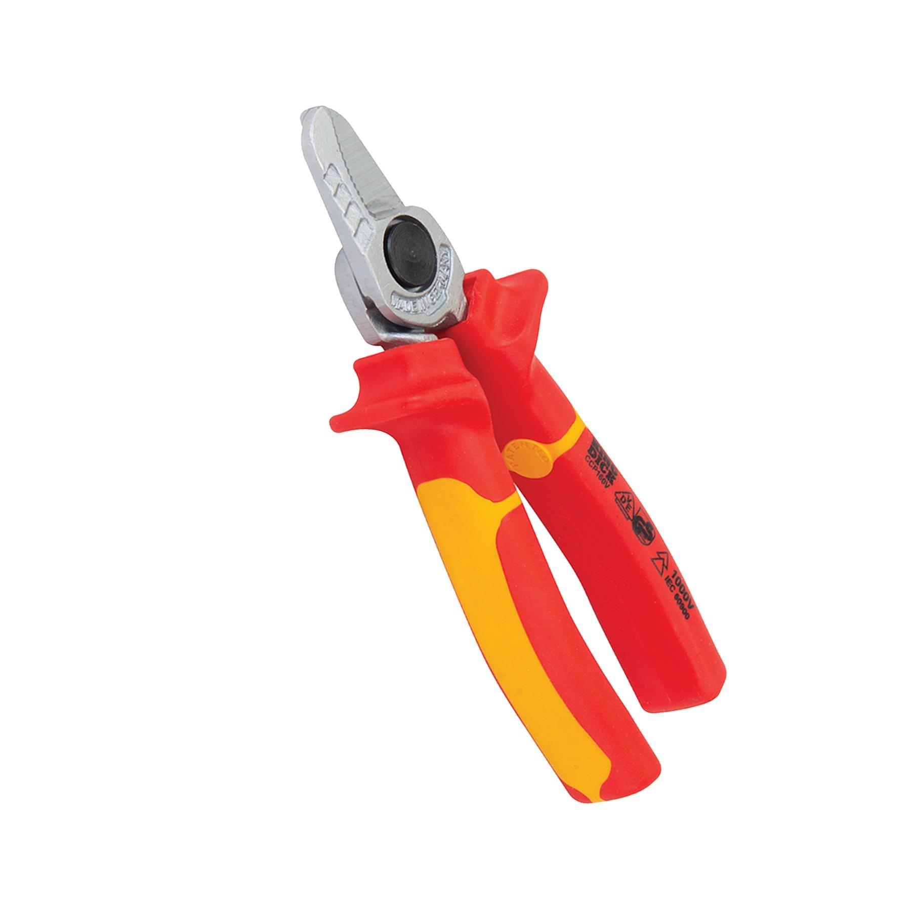 King Dick VDE Cable Cutter Pliers 160mm High-Grade Steel