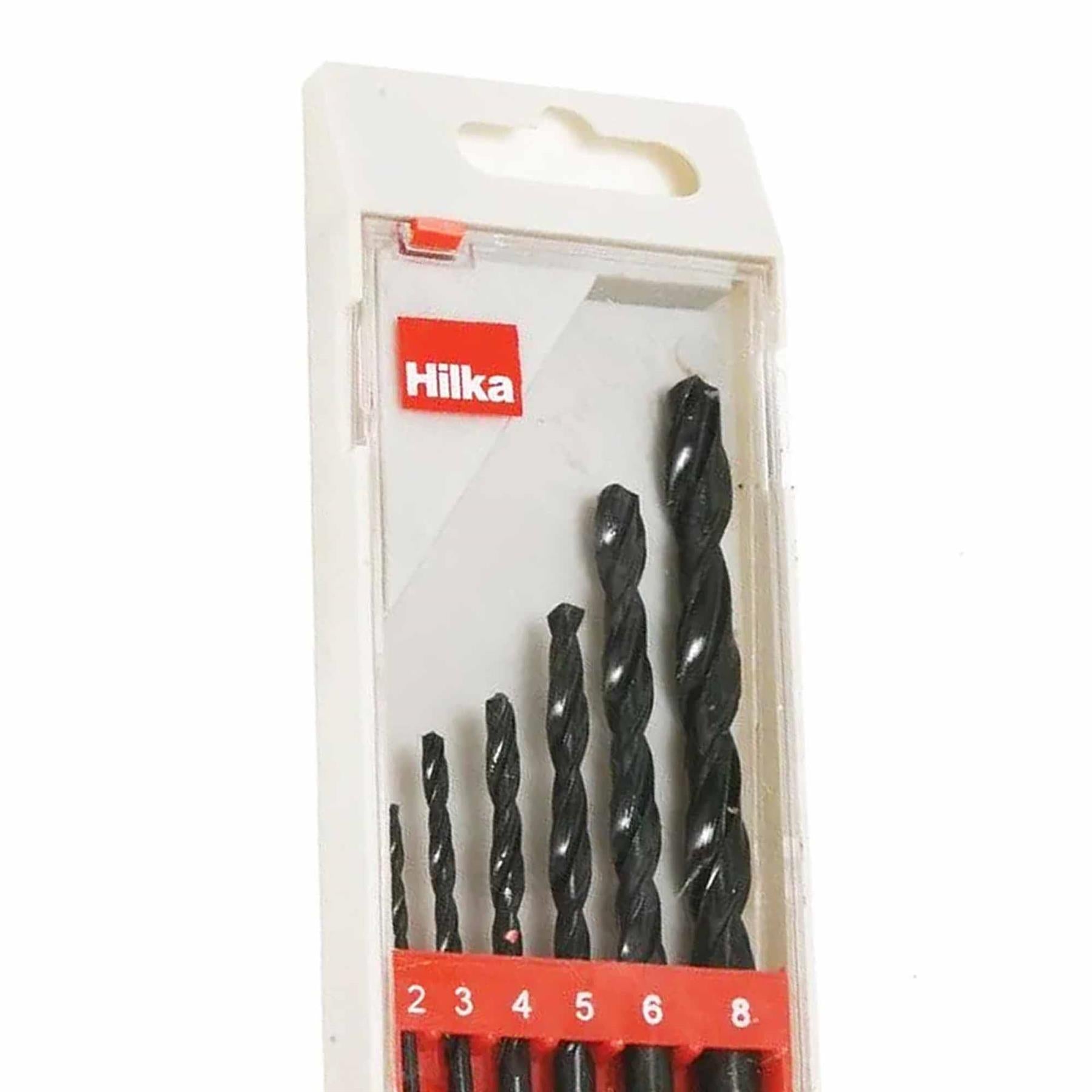 2, 3, 4, 5, 6, 8mm