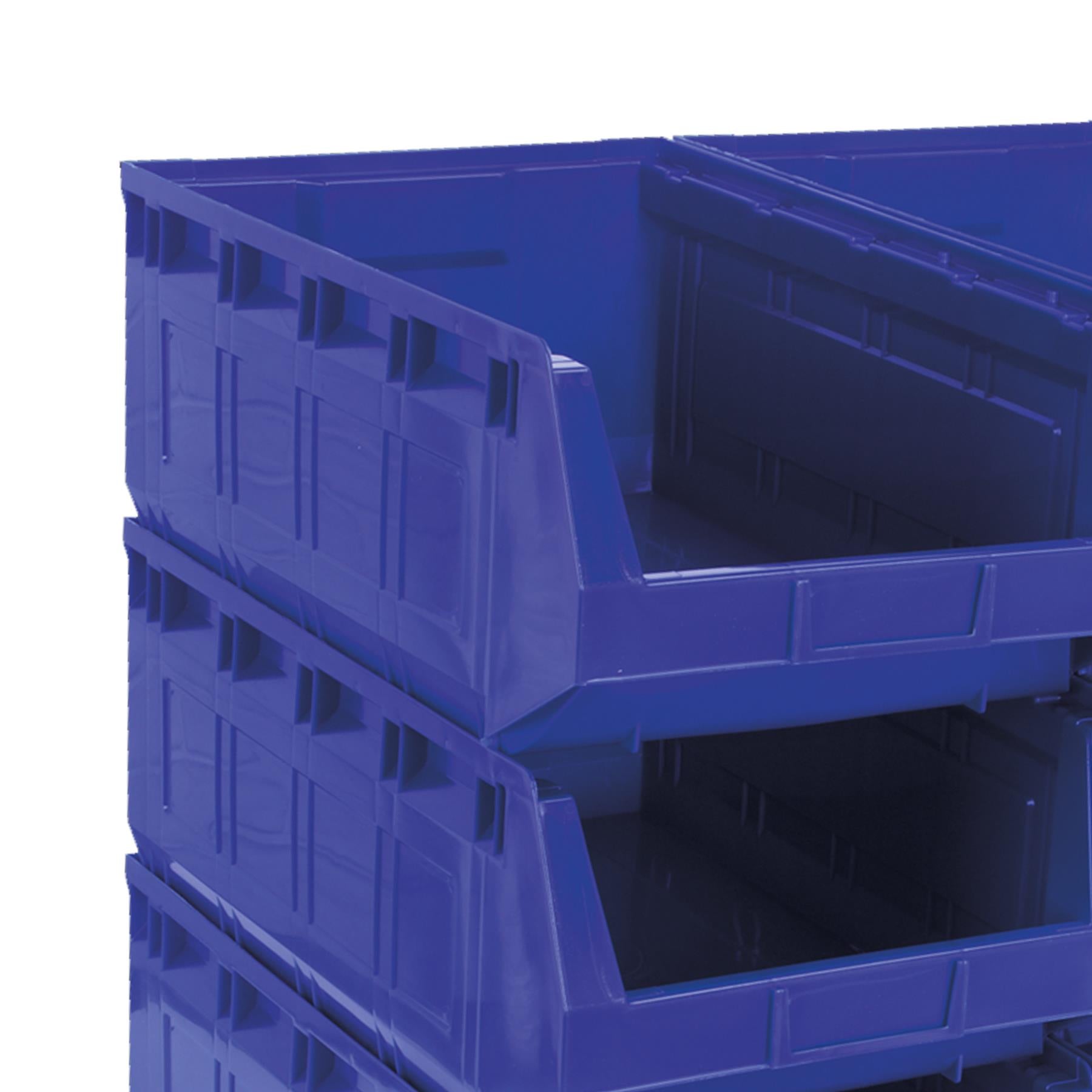 Sealey Plastic Storage Bin 310 x 500 x 190mm - Blue Pack of 6