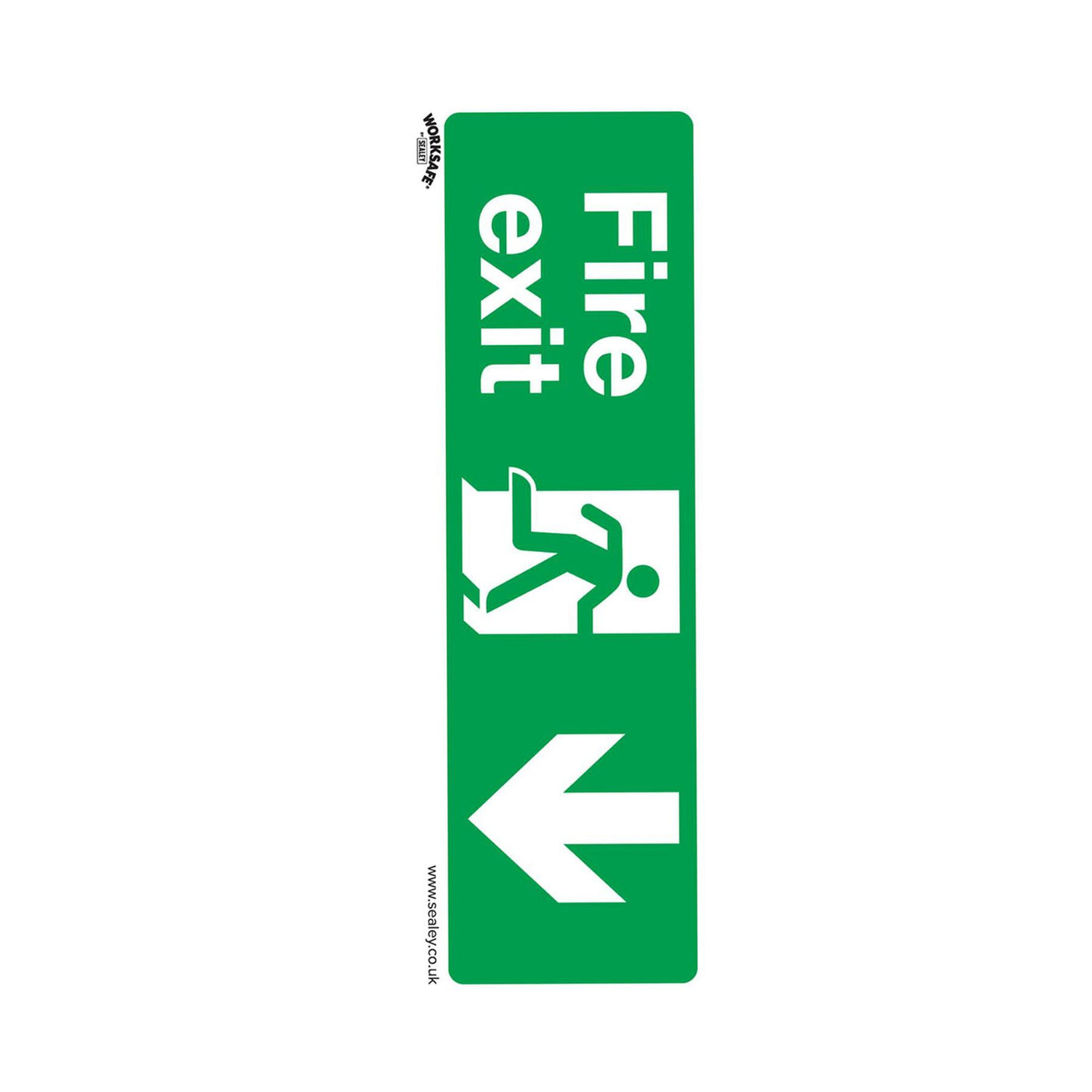 Safe Conditions Safety Sign - Fire Exit (Down) - Self-Adhesive Vinyl