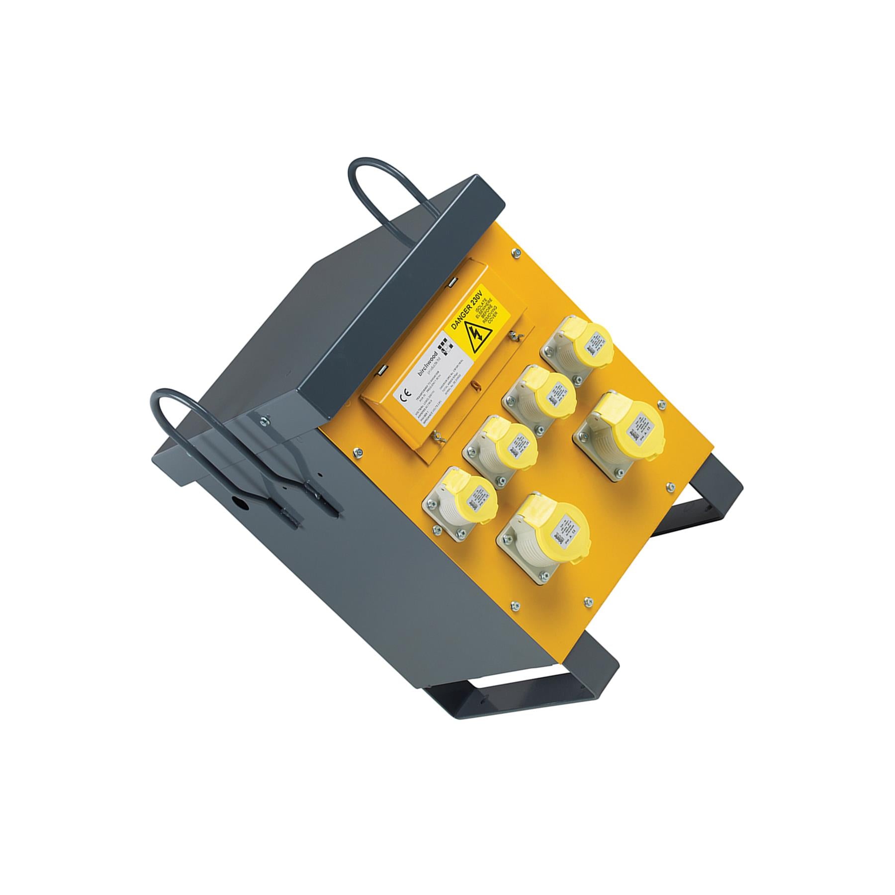 Defender 10kVA 3 Phase Transformer 110V 16A/32A Heavy duty steel enclosure