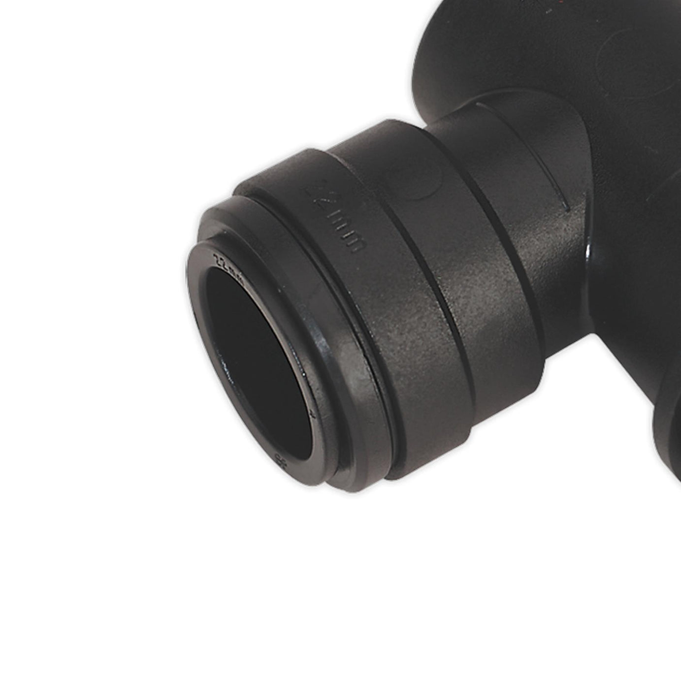 Sealey Equal Water Trap Tee 22mm (John Guest Speedfit - PMTT22E)