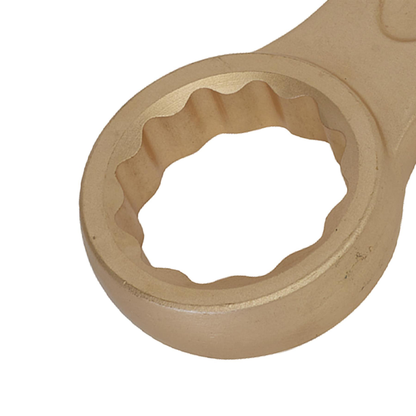 Sealey Slogging Spanner Ring End 50mm - Non-Sparking Beryllium Copper