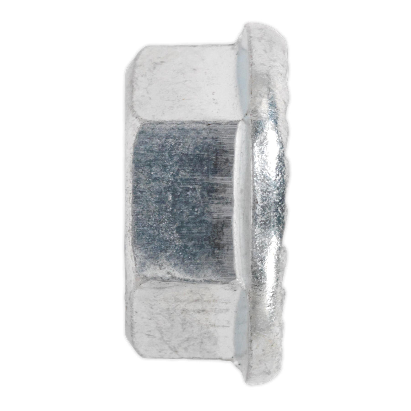 Sealey Flange Nut Serrated M6 Zinc Pack of 100