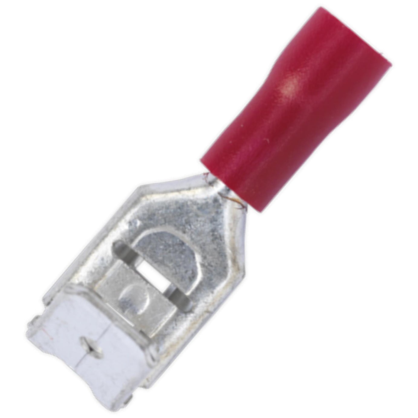 Sealey Piggy-Back Terminal 6.3mm Red Pack of 100