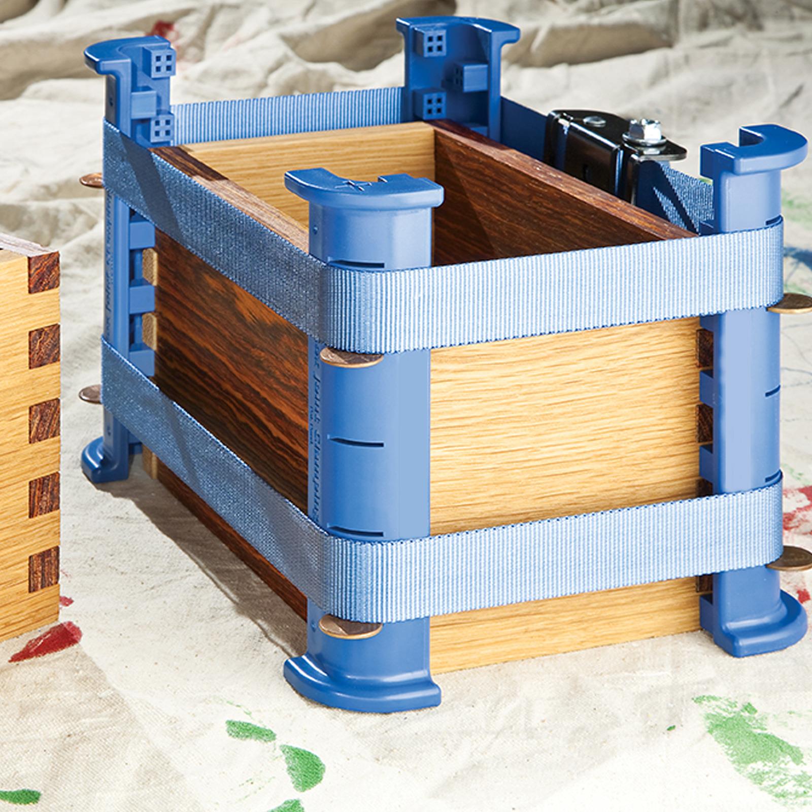 Box Joint Cauls 4Pk With Evenly Spaced Pressure Points 12.7mm (1/2")