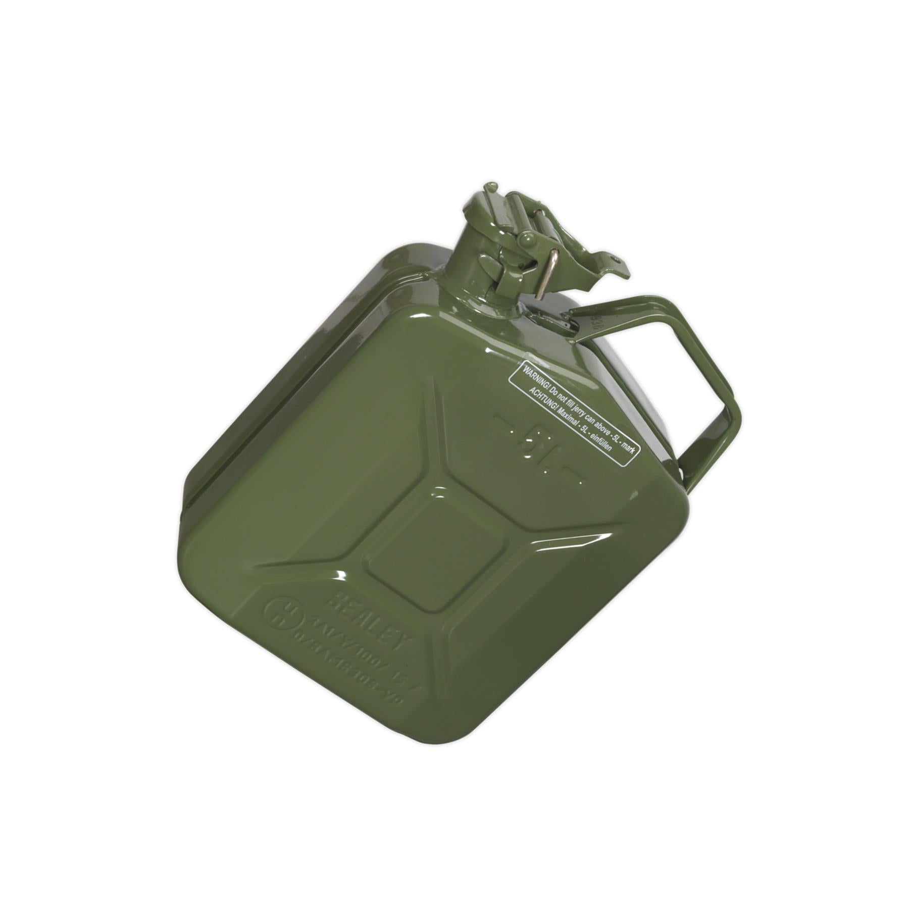 Sealey Jerry Can 5L - Green